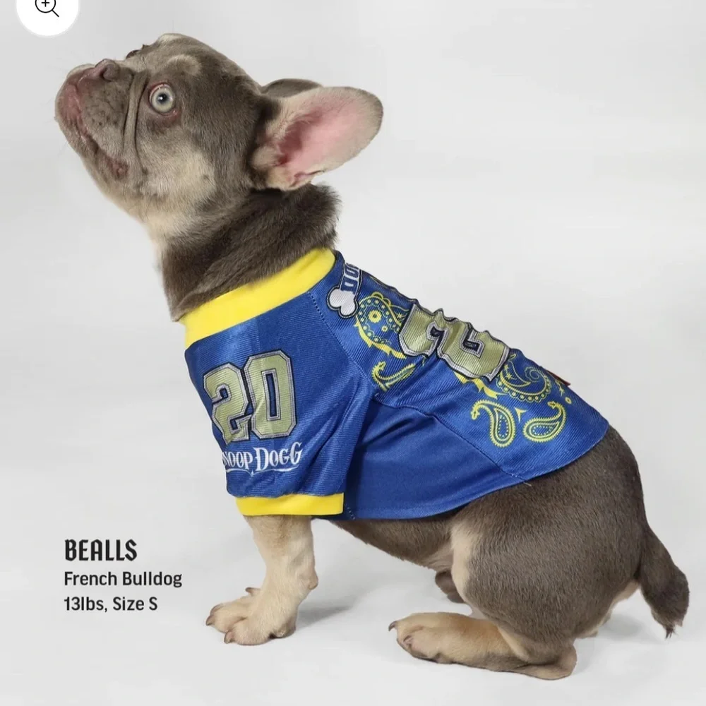 NWT Snoop doggie dog jersey bling M